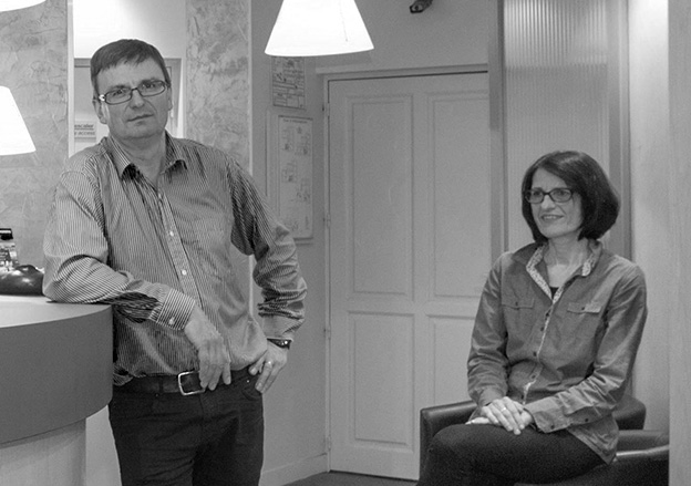 Pierrick et Marie-Christine Saget